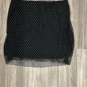 Glittery Skirt Set